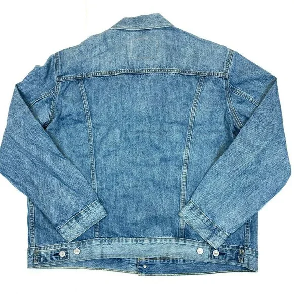Men's Levi's Trucker Blue Jean Jacket (723340351) Killebrew Light Wash - XXL - Picture 5 of 5